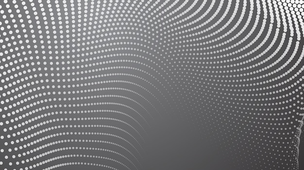 Abstracte van grijs gradiënt met achtergrondvectorbeeld met haftone