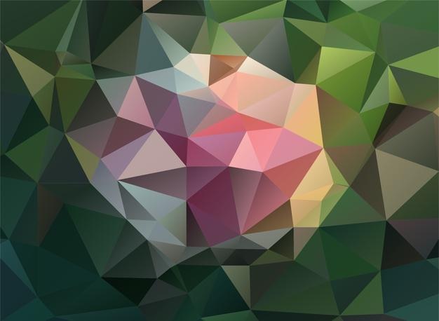 Abstracte veelhoekige achtergrond