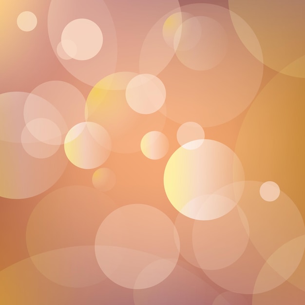 Abstracte veelkleurige wazig bokeh op rode achtergrond Vector