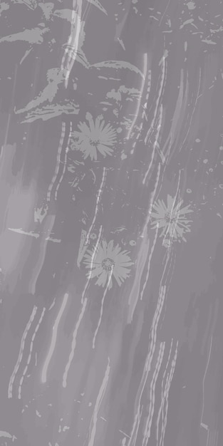 Abstracte verticale grijze achtergrond met onregelmatigheden in de textuur van bloemen, ruwheid, highlights en flitsen