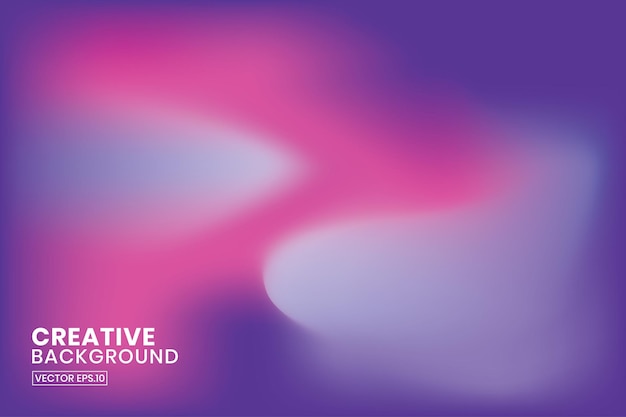 Abstracte vervaagde achtergrond met roze en blauwe kleuren Vectorillustratie