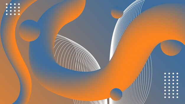 abstracte vloeibare 3d achtergrond vector kunst gratis te downloaden