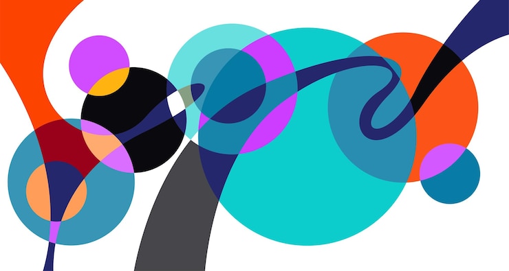 Vector abstracte vloeibare vorm vloeibaar geometrisch ontwerp geïsoleerde gradiëntgolven met geometrische lijnen stippen batik indonesië patroon vectorillustratie