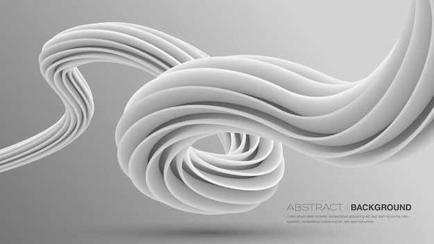 Vector abstracte vloeiende stijl achtergrond