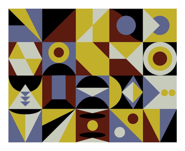 Abstracte vorm achtergrond geometrisch ontwerp