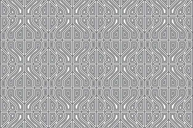 Vector abstracte vorm geometrische vierkante driehoek rieten lijnen patroon