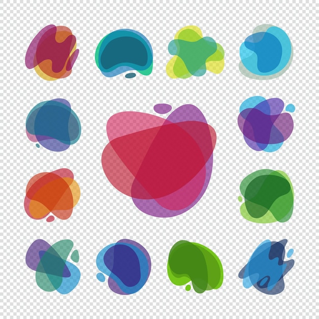 Abstracte vorm van vectorillustratie