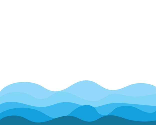 Abstracte watergolf ontwerp achtergrond