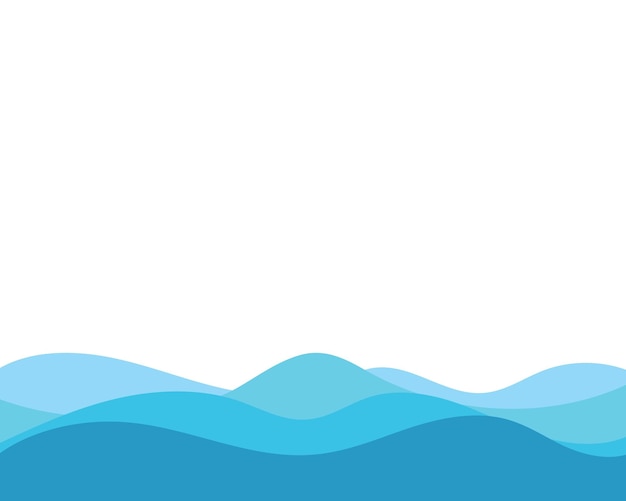 Abstracte watergolf ontwerp achtergrond