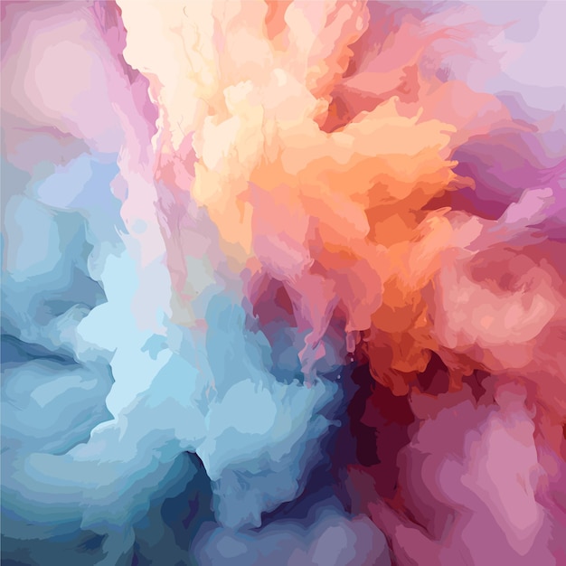 Vector abstracte waterverf pastel achtergrond vector illustratie