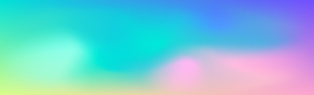 Abstracte wazig veelkleurige gradiënt achtergrondtextuur - Vectorillustratie