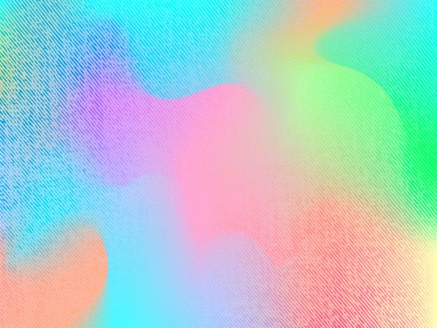 Abstracte wazig Verloopnet achtergrond in felle kleuren. Kleurrijke gladde sjabloon voor spandoek met denim textuur. Moderne vector achtergrond