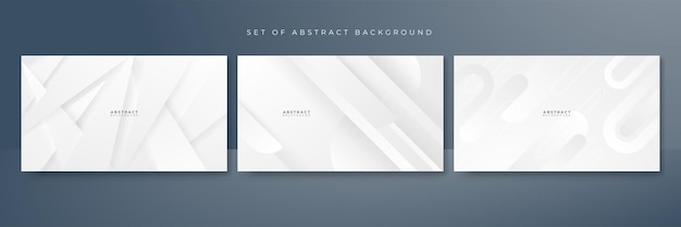 Abstracte witte achtergrond Minimale geometrische witte lichte achtergrond abstract ontwerp