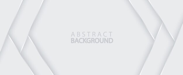 Abstracte witte achtergrond Neumorphic stijl Vector EPS 10