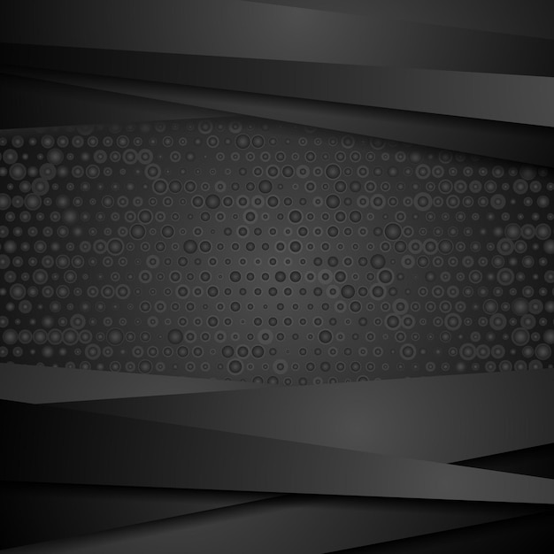 Abstracte zakelijke zwarte strepen technische achtergrond