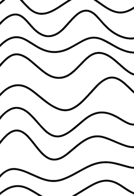 Vector abstracte zwarte en witte achtergrond van zwarte lijnen naadloze patroon van zwarte lijnen op witte handgetekende lijnen abstracte achtergrond handgetekende inkt patroon en texturen set