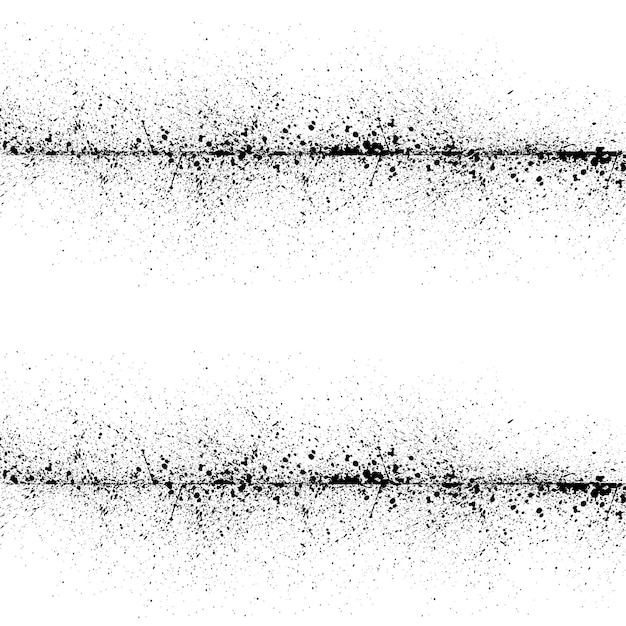 Abstracte zwarte inkt vlekken achtergrond