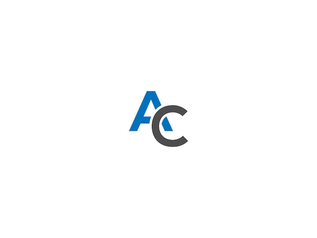 Vector ac logo design