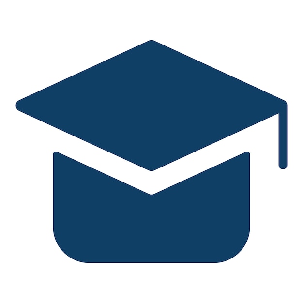 Academic cap icon vector illustration