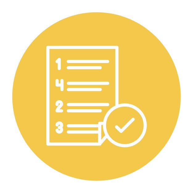 Acceptatie Testing icoon vector afbeelding Kan worden gebruikt voor Software Testing