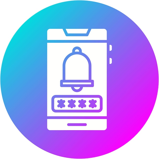 Access Alarms vector icoon Kan worden gebruikt voor Mobile UI UX iconset