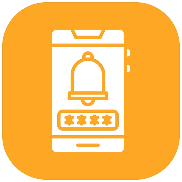 Access Alarms Vector Illustratie Stijl