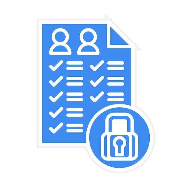 Vector access control icon vector image can be used for web hosting