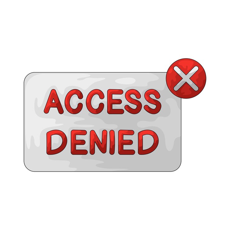Vector access denied