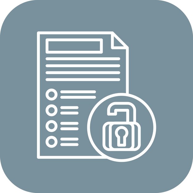 Access-iconen vector afbeelding kan worden gebruikt voor Web Hosting