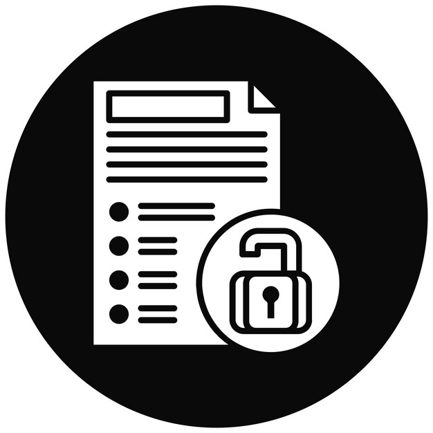 Access-iconen vector afbeelding kan worden gebruikt voor Web Hosting