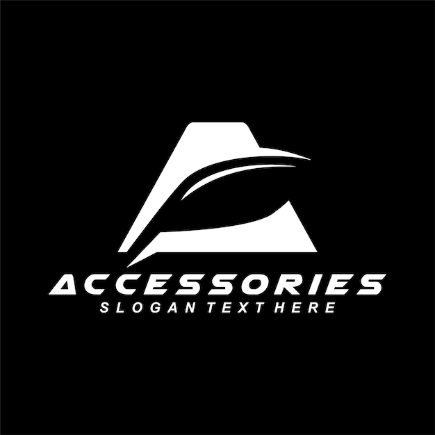 Accessoires auto logo ontwerp vector