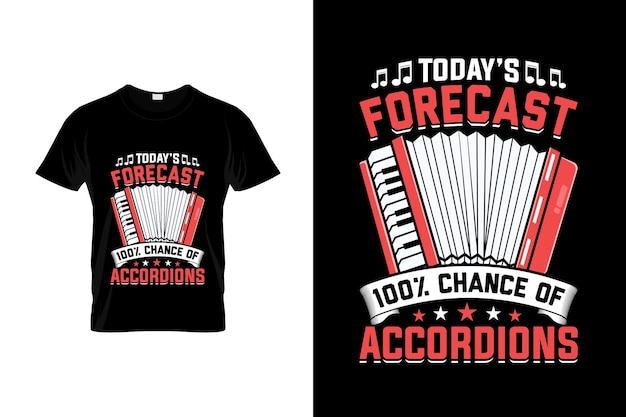 Accordion TShirt Design