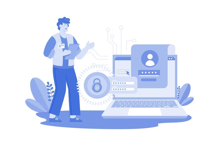 Account manager handles inquiries and issues with accounts
