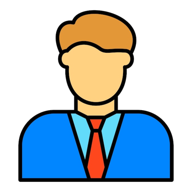 Vector accountant icon