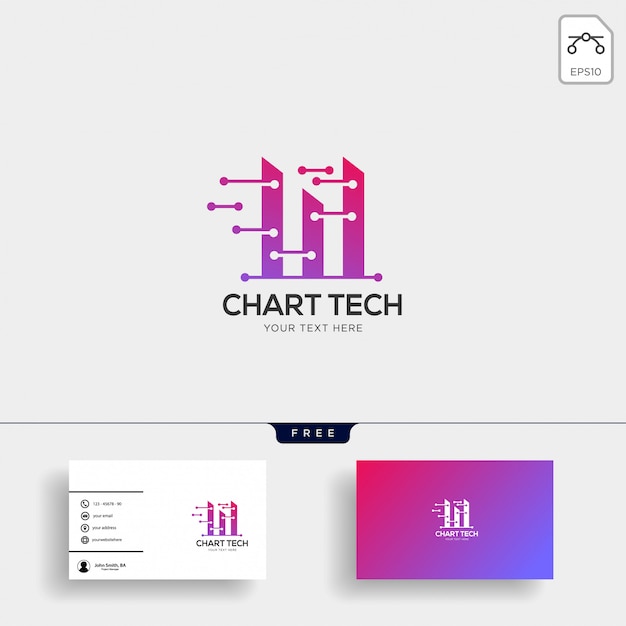 Accounting, finance creative logo template