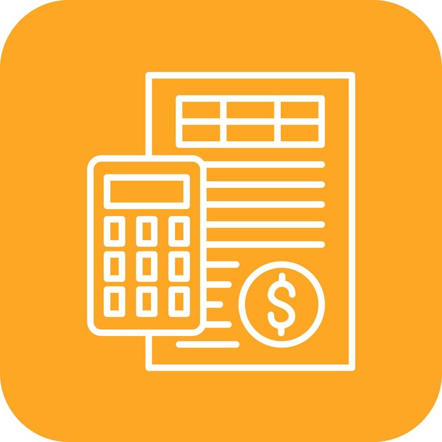 Accounting icon vector image Can be used for Accounting