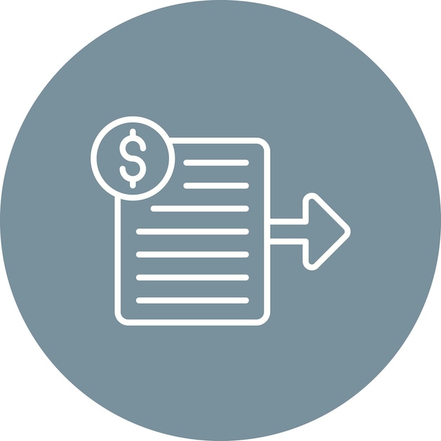 Accounts Payable icon vector image Can be used for Finance