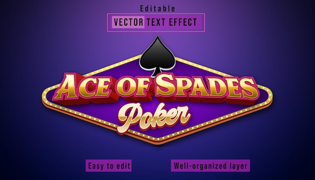 Vector ace of spades draft