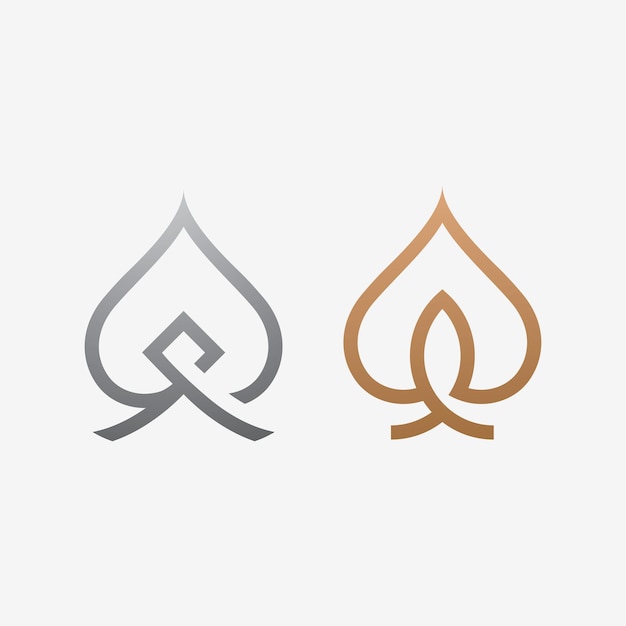 Aces Logo Design Vector Icon