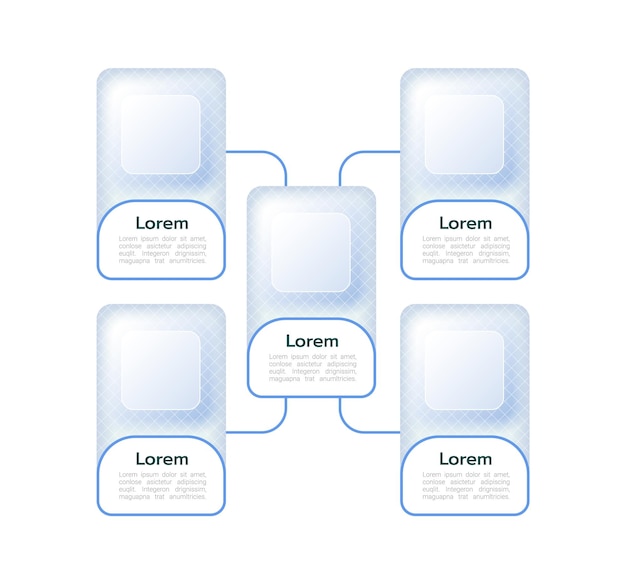 Achieve goals infographic chart design template