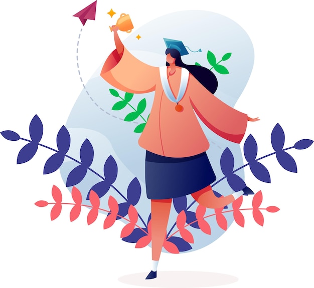 Achievement Flat Illustration