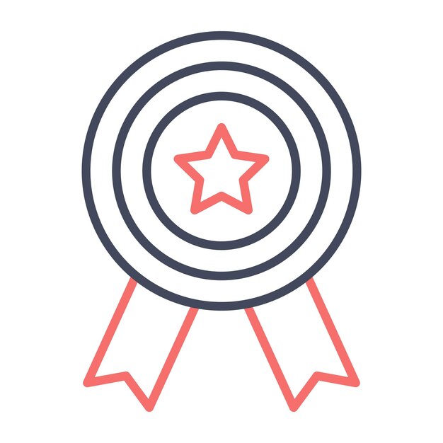 Vector achievements vector illustration style