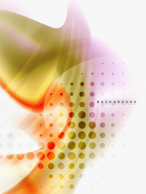 Achtergrond abstracte vloeibare kleuren golfstroom