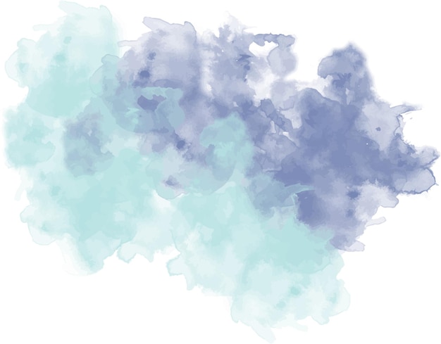 achtergrond aquarel blauw