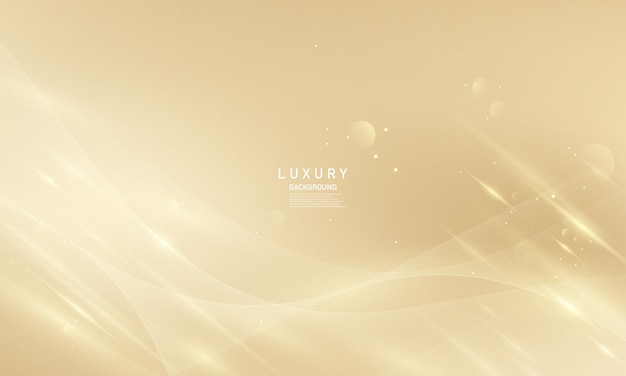 Achtergrond met gouden luxe vip