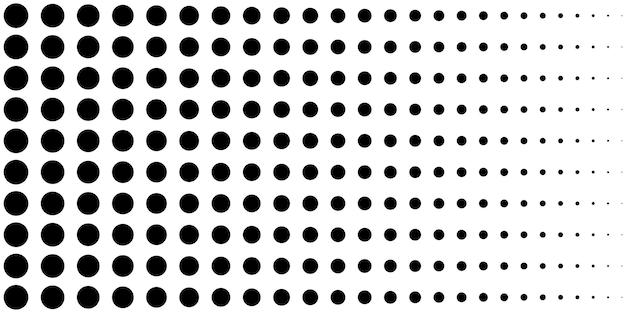 Vector achtergrond met monochrome verschillende gestreepte textuur vector icoon polka dot patroon sjabloon