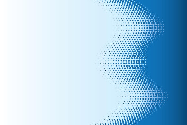 Achtergrond met puntpatroon en lege ruimte Vector