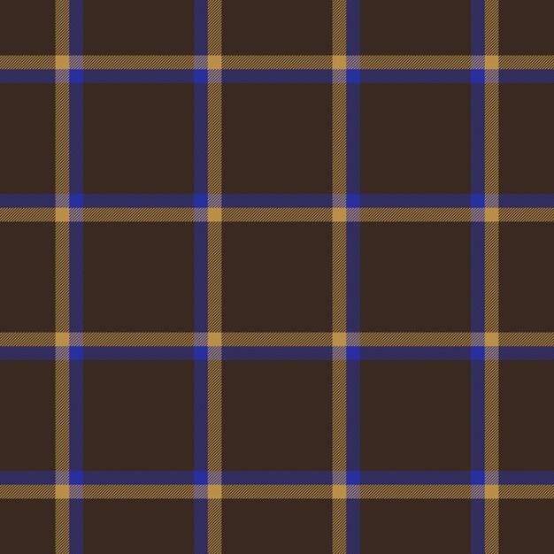 Achtergrond naadloze vector Stof tartan textuur Plaid patroon textiel check