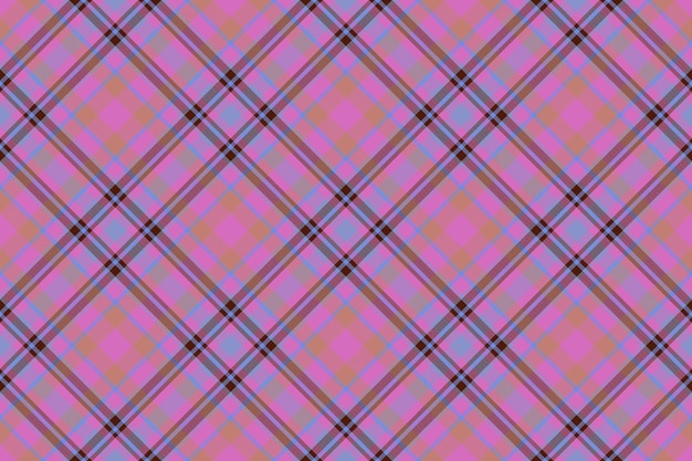 Achtergrond textuur textiel check vector naadloze geruite patroon stof tartan