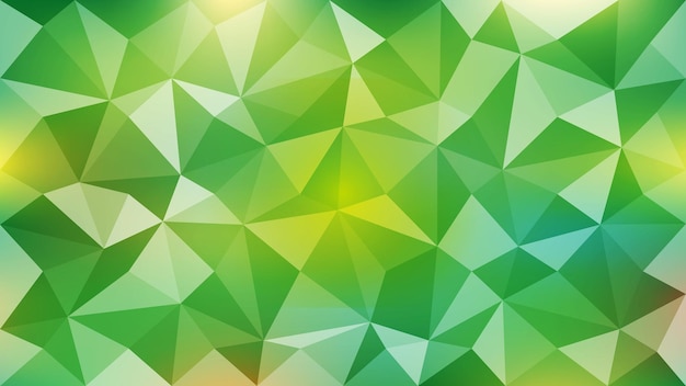 Achtergrond van abstracte driehoeken van geelgroene kleur. EPS-10.